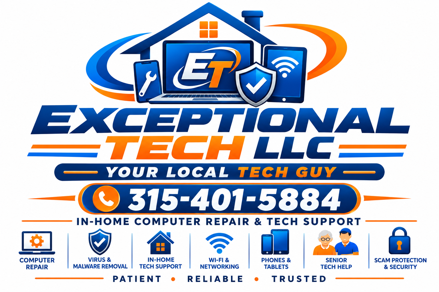 Exceptional Tech LLC - In-Home Computer Repair & Tech Support